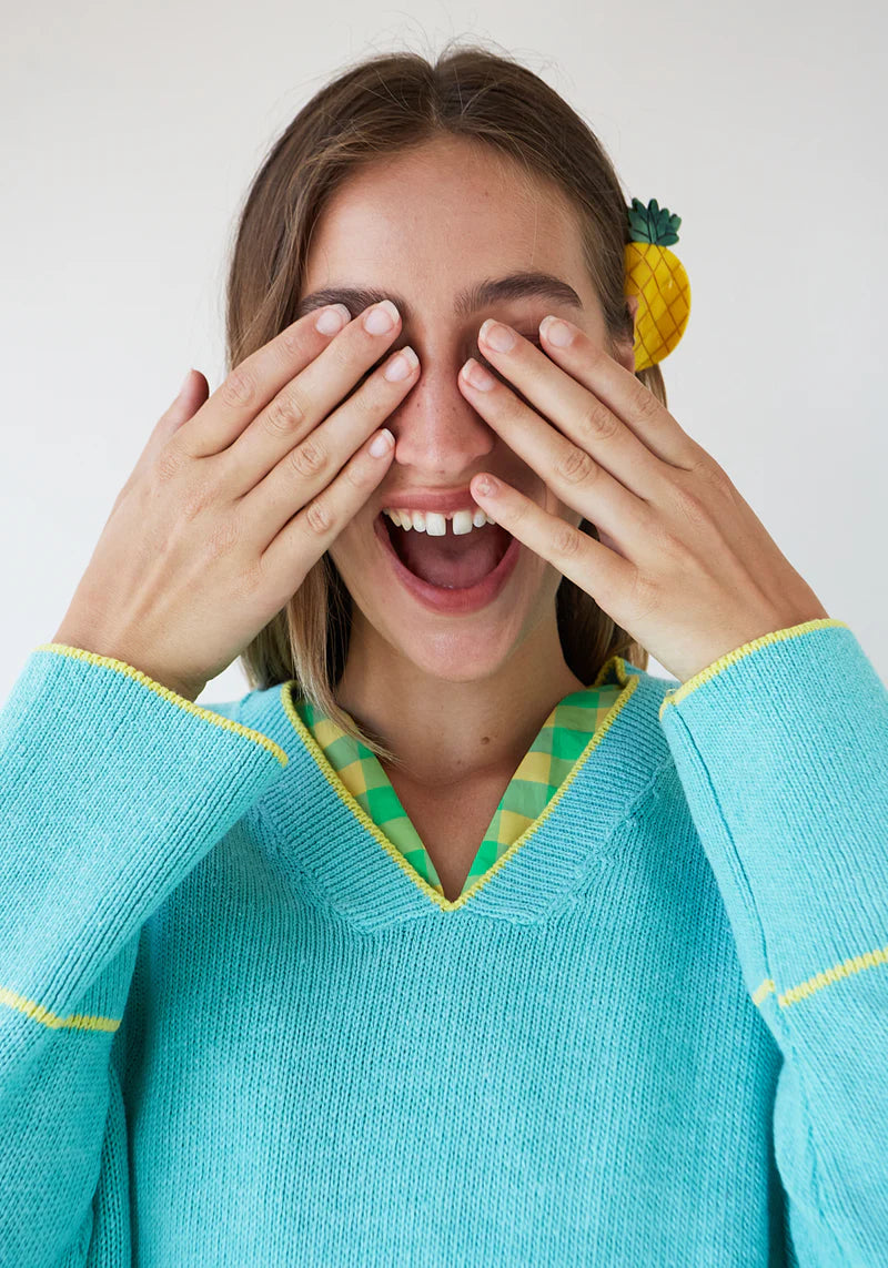 Chipiron Sweater Aqua