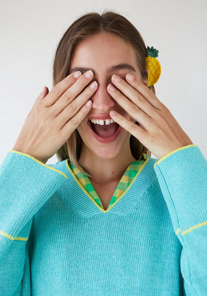 Chipiron Sweater Aqua