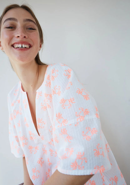 Crabs Soplo blouse