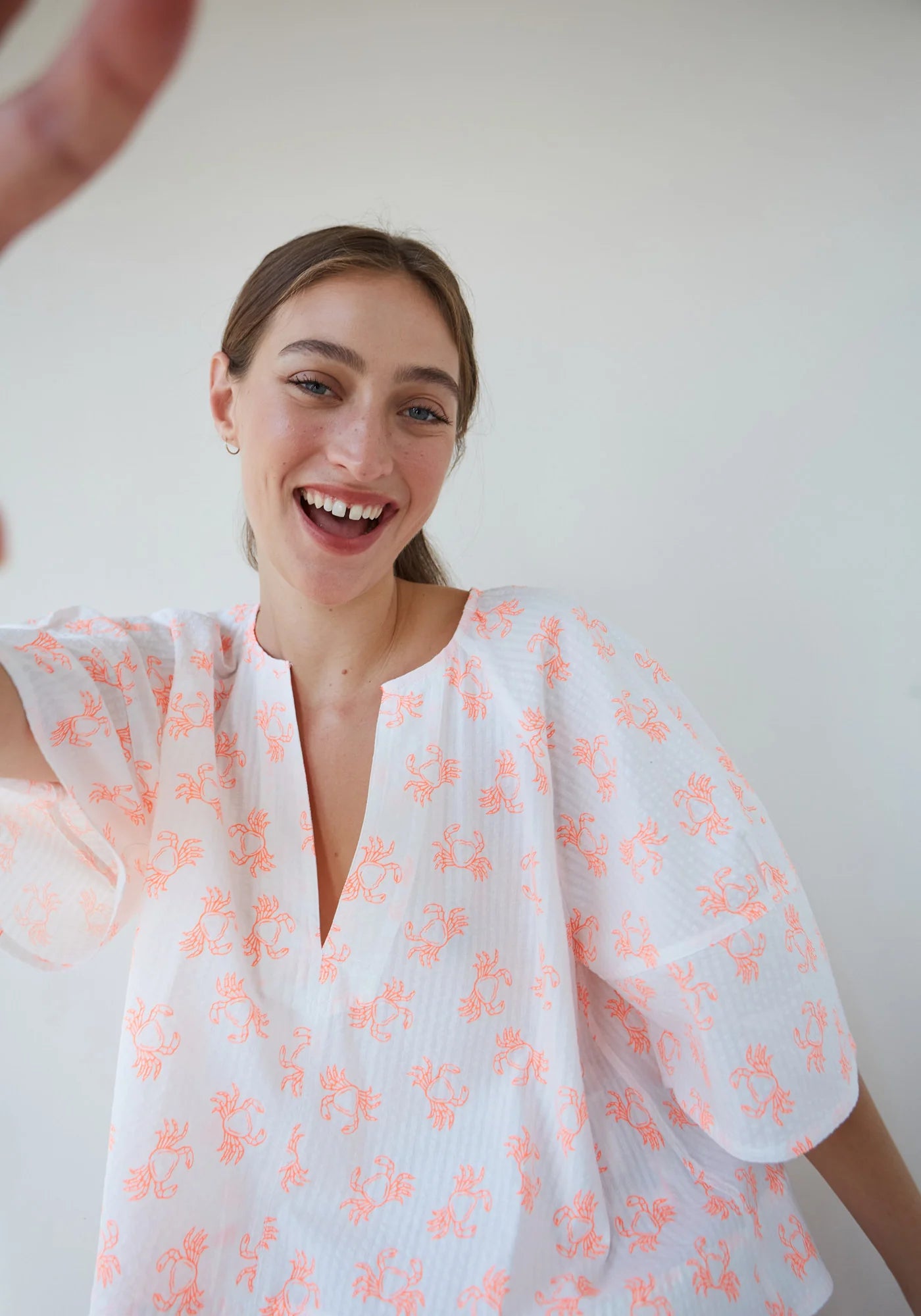 Crabs Soplo blouse