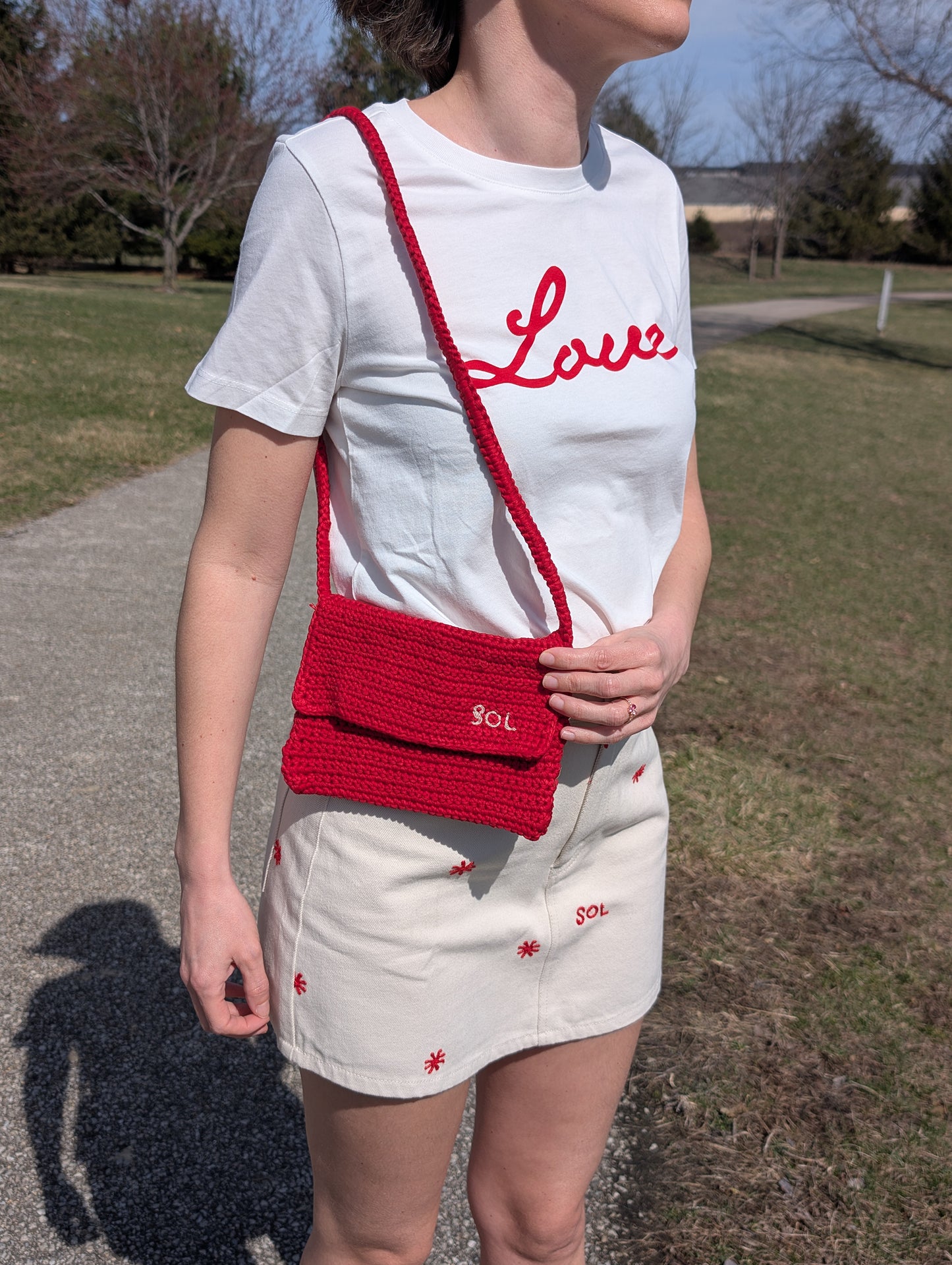 Sol Purse Red