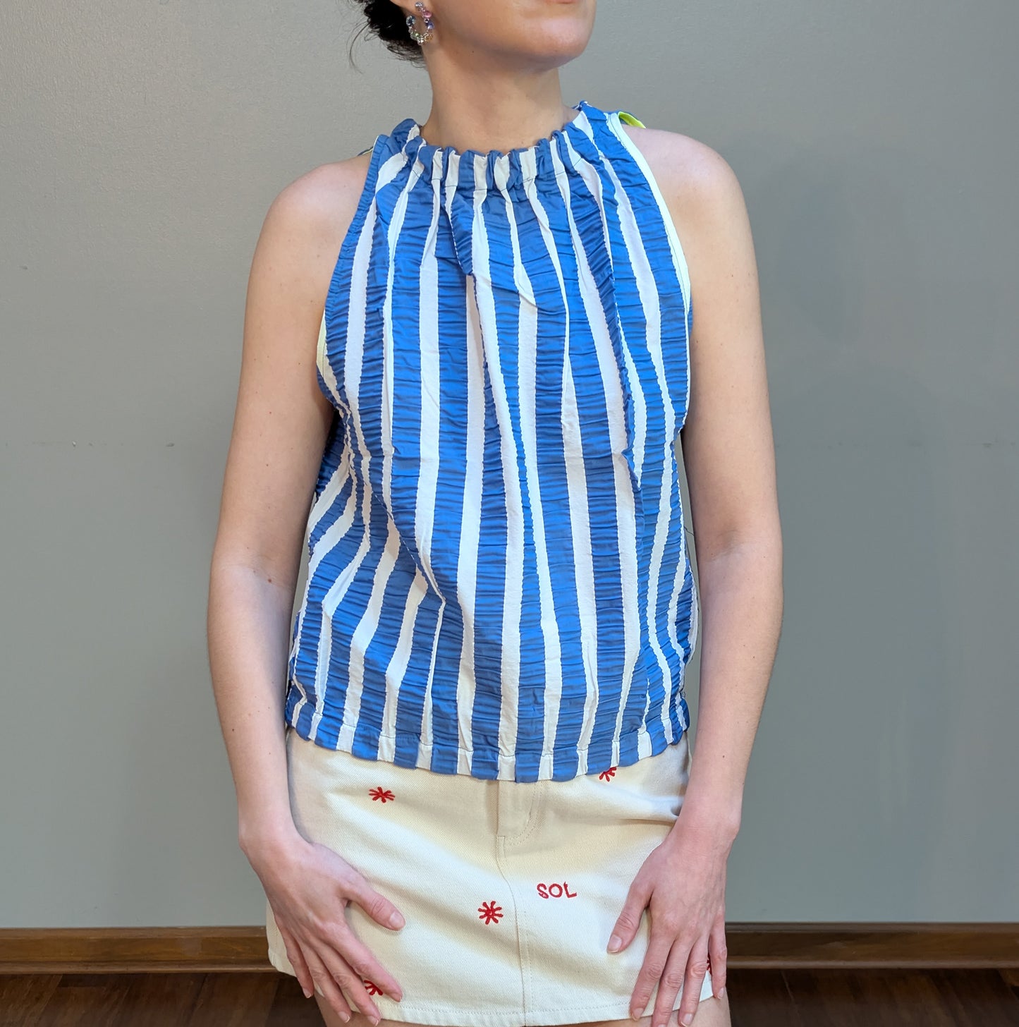 Aloha Top Blue