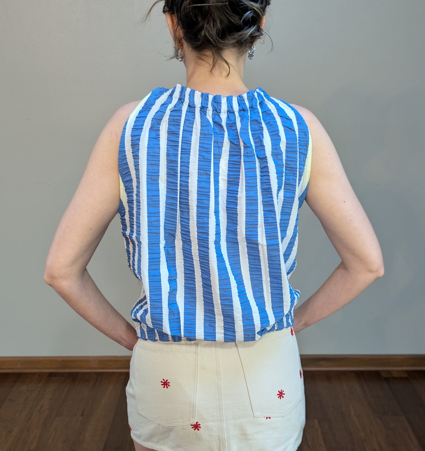 Aloha Top Blue