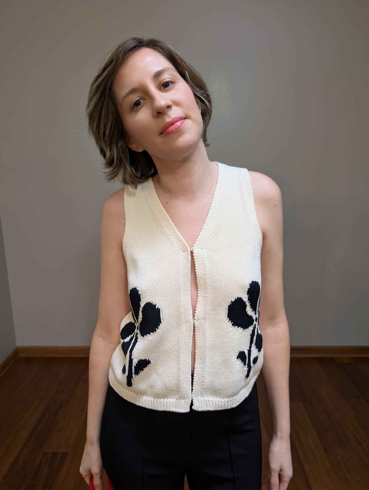 Flowery Vest