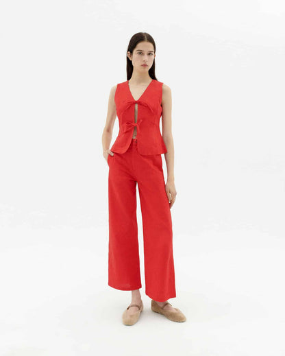 Red Elise Top