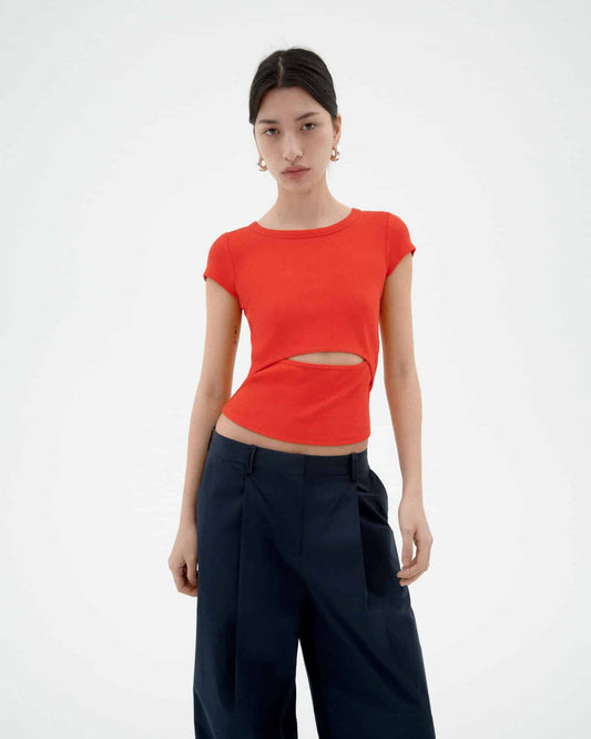 Red Faye Top