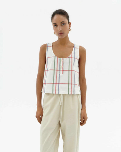 Cambric Stripes Justine Top
