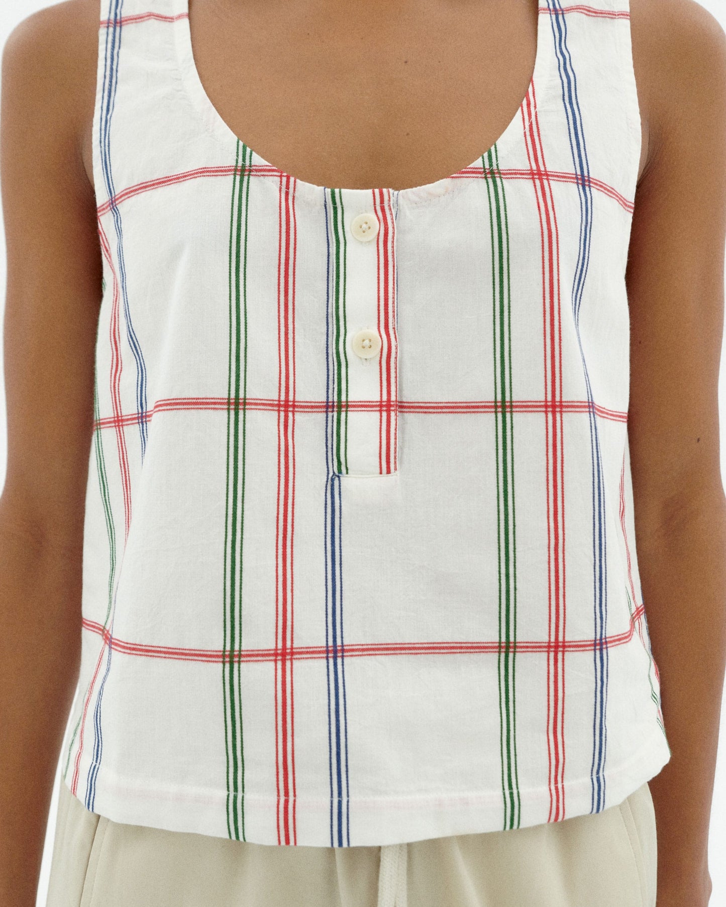 Cambric Stripes Justine Top