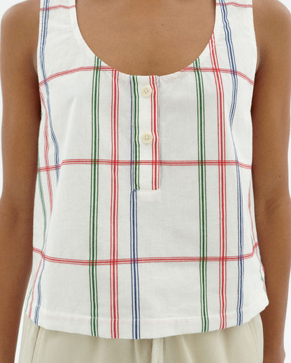 Cambric Stripes Justine Top