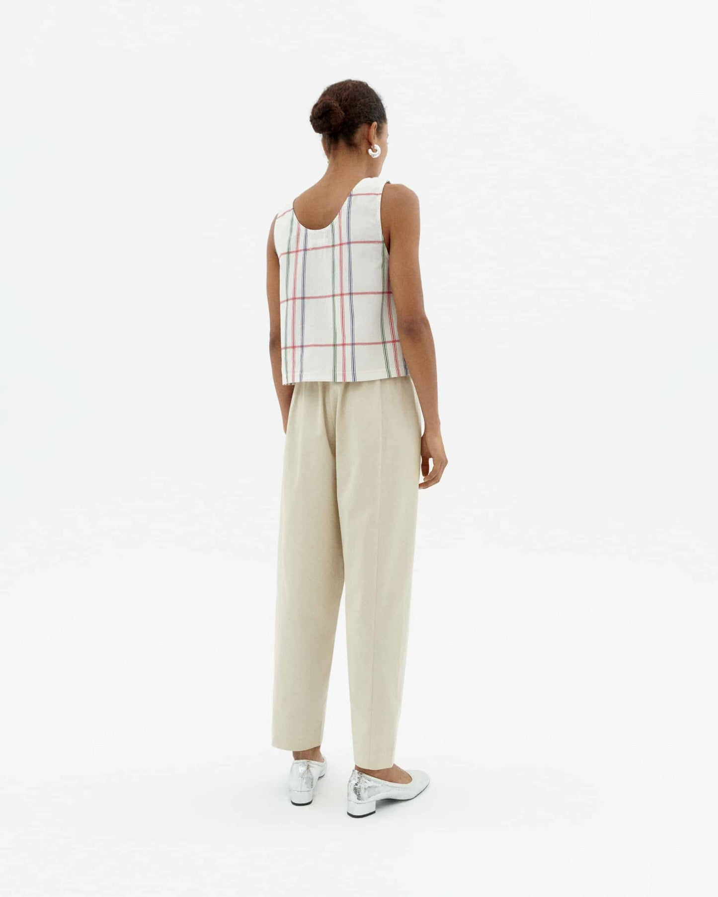 Cambric Stripes Justine Top